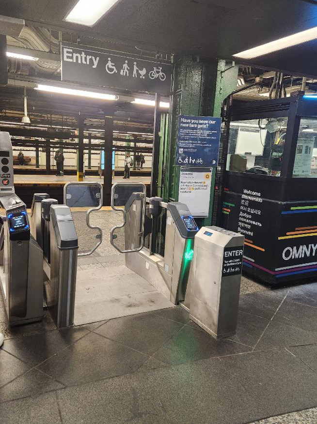 MTA testing out new turnstiles in NYC
